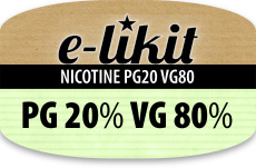 E-Liquides nicotinés PG20 VG80